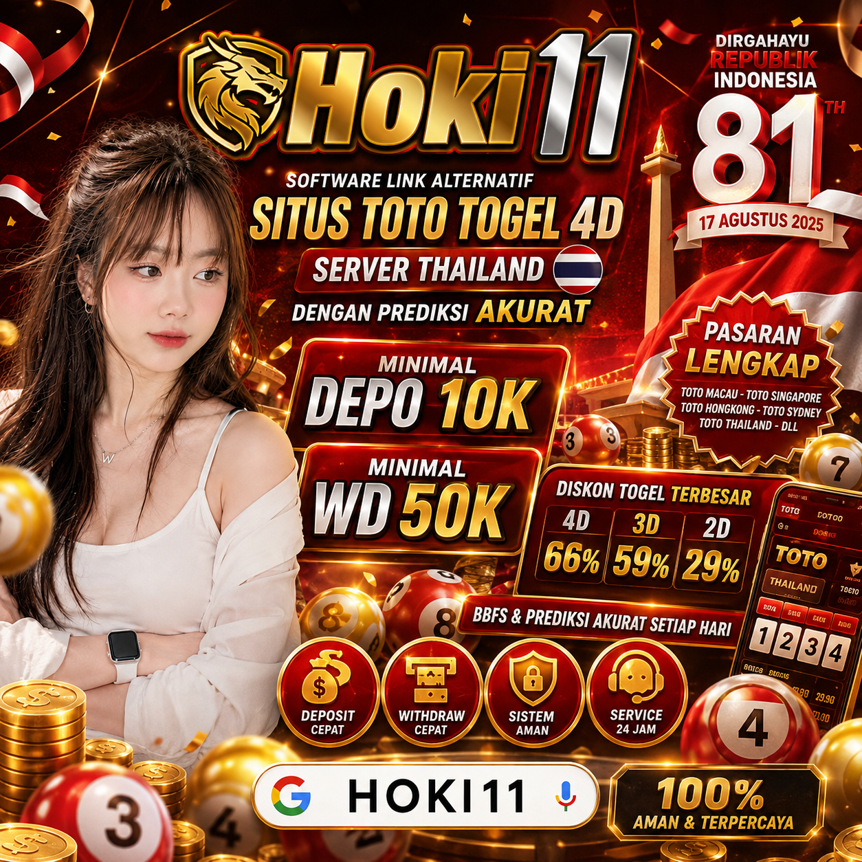 HOKI11: Software Link Alternatif Situs Toto Togel 4D Server Thailand Dengan Prediksi Akurat
